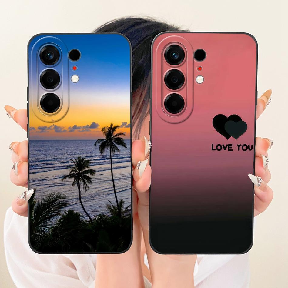 Для Tecnon Camon 50 Pro 4G CN5c 2026 Модный чехол для телефона с рисунком 'Пляж в сумерках' Для Tecno Camon 50Pro 4G Мягкий силиконовый чехол с бамперами