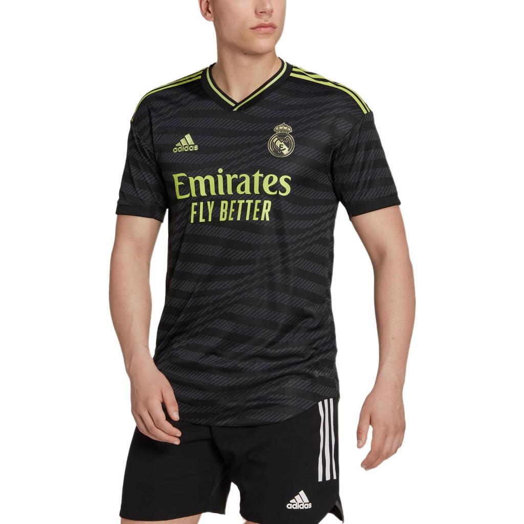 Adidas Soccer Jerseys Men's Black Moderate Straight Fit HI1657