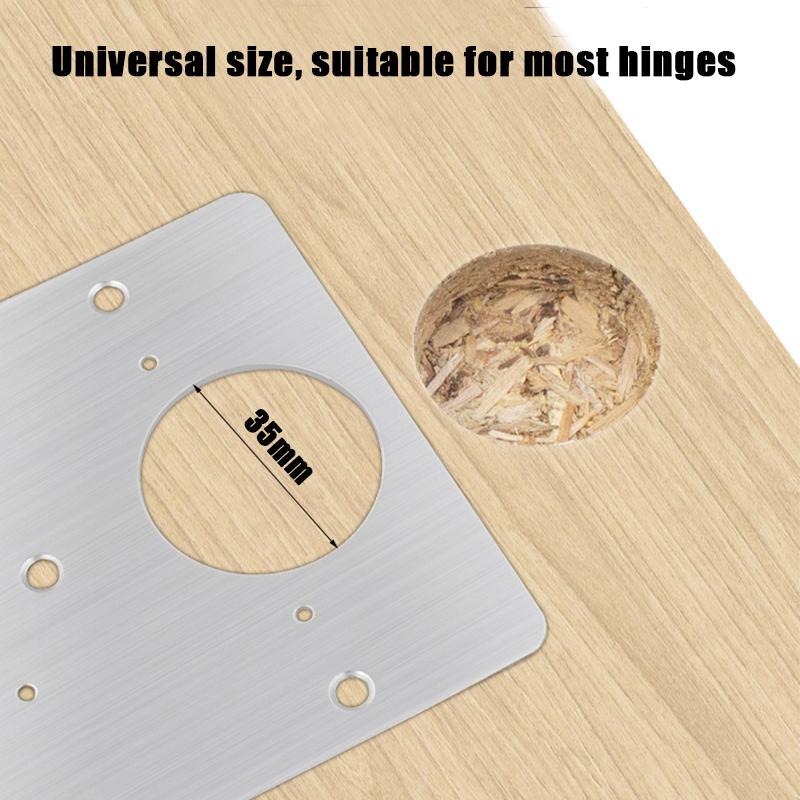 With Holes Flat Fixing Brace Brackets Cabinet Hinge Repair Plate Kit Kitchen Cupboard Door Hinge Mounting Plate Household Tools