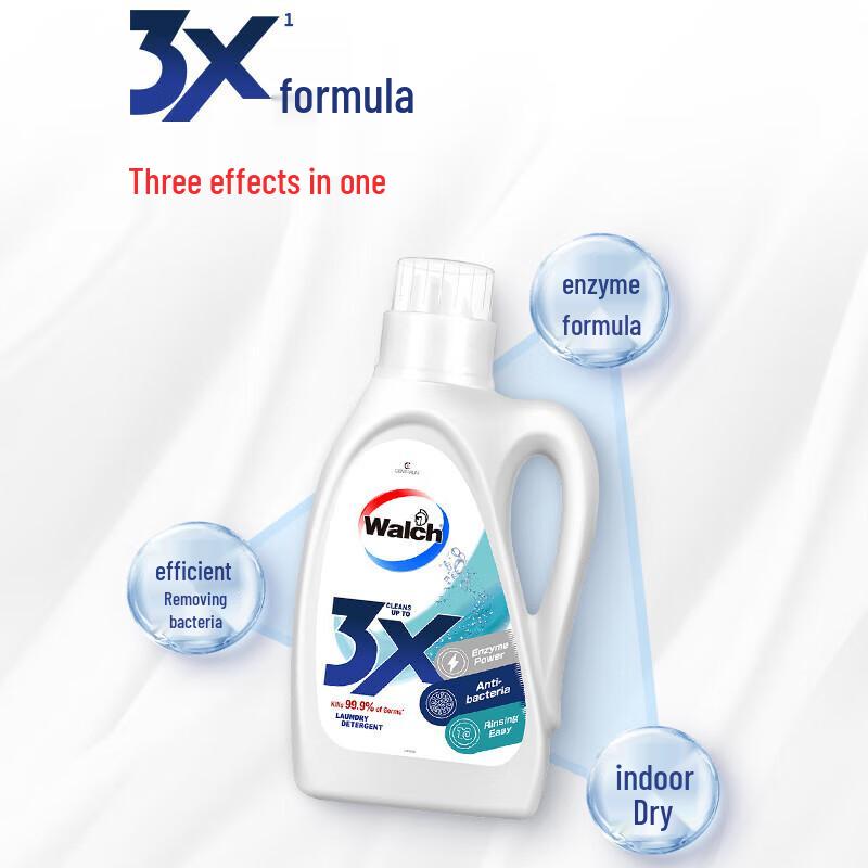 Walch 3X Antibacterial Laundry Detergent