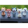 Husky Teddy Car Shake Head Dog Ornaments Cute Nodding Decoration Gift Car Interior Home Room Auto Accessories Decoration