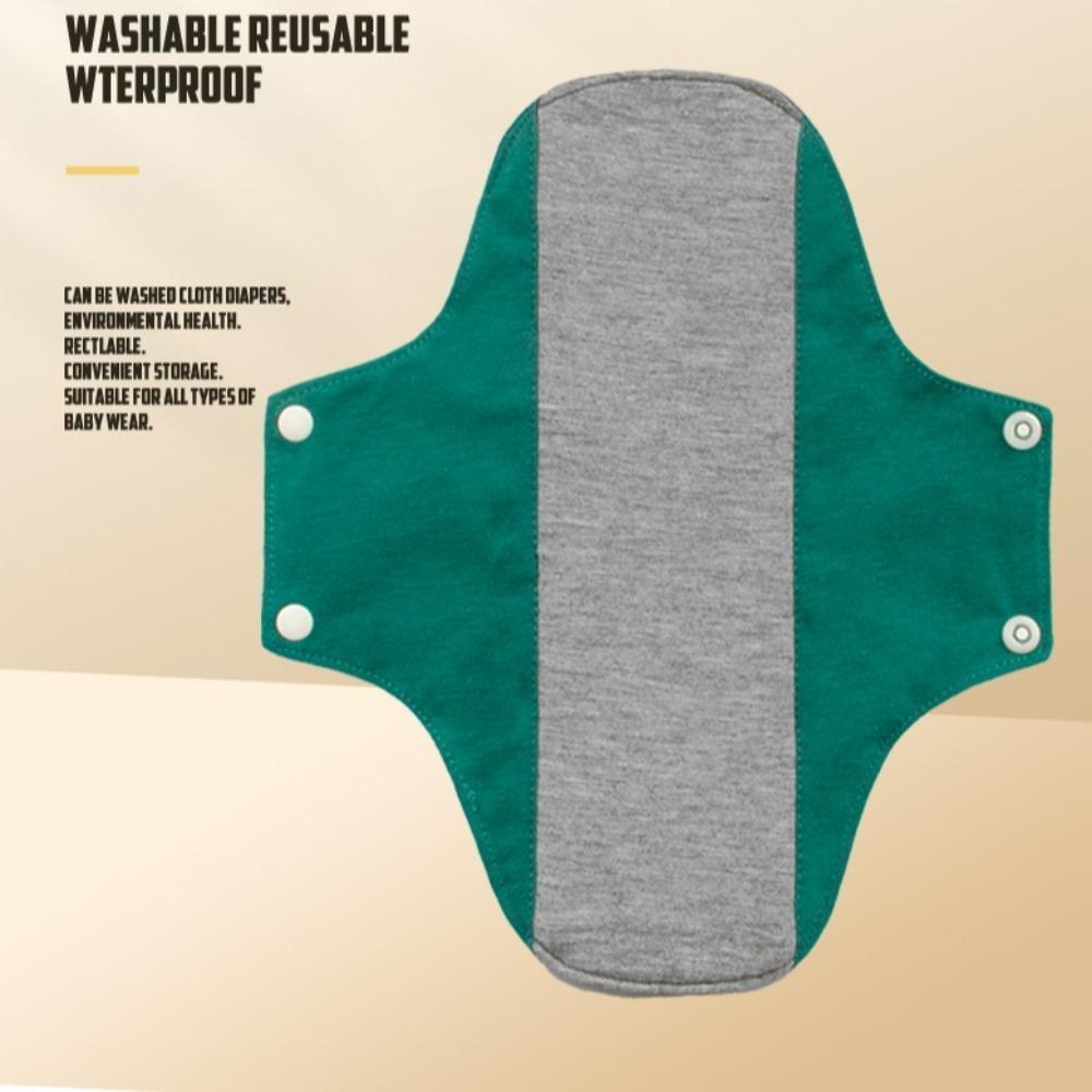 6 шт. Моющиеся менструальные тканевые прокладки Графеновые прокладки для кормления для женщин Прокладка Ежедневная прокладка Ночь