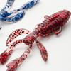 10Pcs Shrimp Soft Bait Fishing Lure Realistic Looking Vibrant Color Streamlined Shape Artificial Shrimp Lure Bait Fishing Gear10[cs
