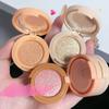 3 Colors Powder Blusher Matte Pearl Powder Sandwich Bento Moonlight Mermaid Milk Peach Cross-border Makeup Eye Shadow Plate