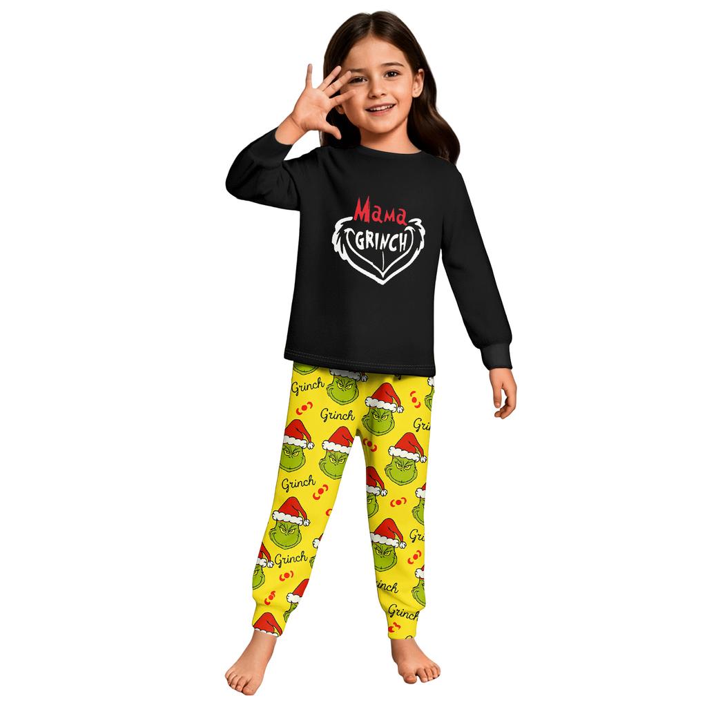 Children's Boys And Girls Thin Two-piece Long-sleeved Pants Two-piece