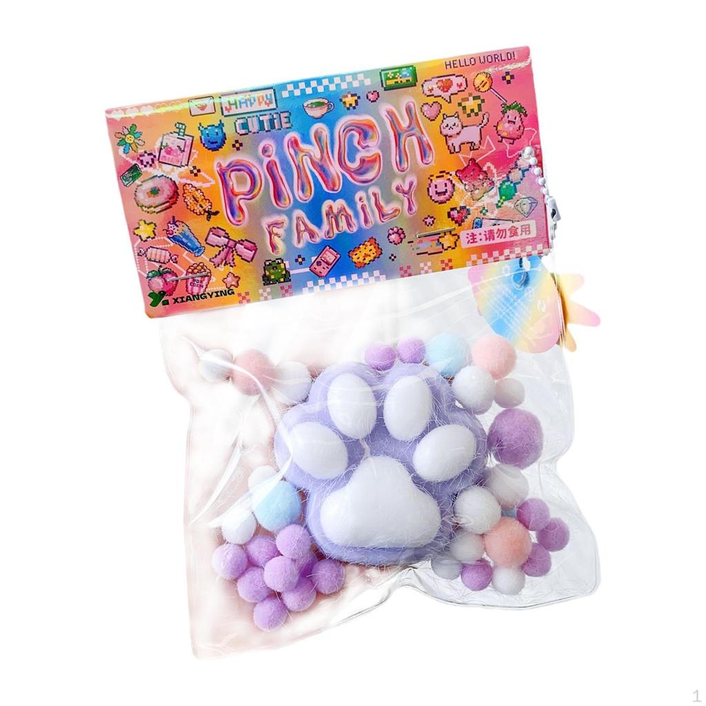 Paw Sensory Fidget Unbreakable Party Favors Birthday Gifts Novelty Small Goodie Bag Filler for