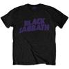 Black Sabbath Волнистый Логотип Группы Винтажная Футболка