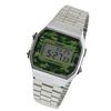 Casio Часы Casio Unisex цифровые повседневные Chipkashi дешевые Casio камуфляжный узор A168WEC-3EF