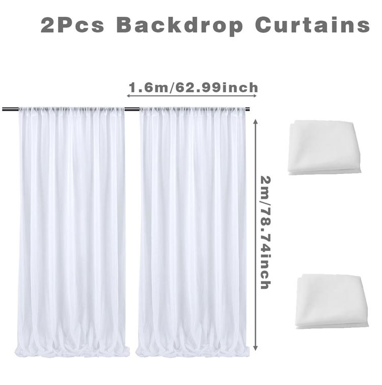 Белый свадебный декор, тюль в рулонах, прозрачная ткань из органзы с кристаллами для свадьбы, дня рождения, вечеринки, свадебный стул, декор поясами