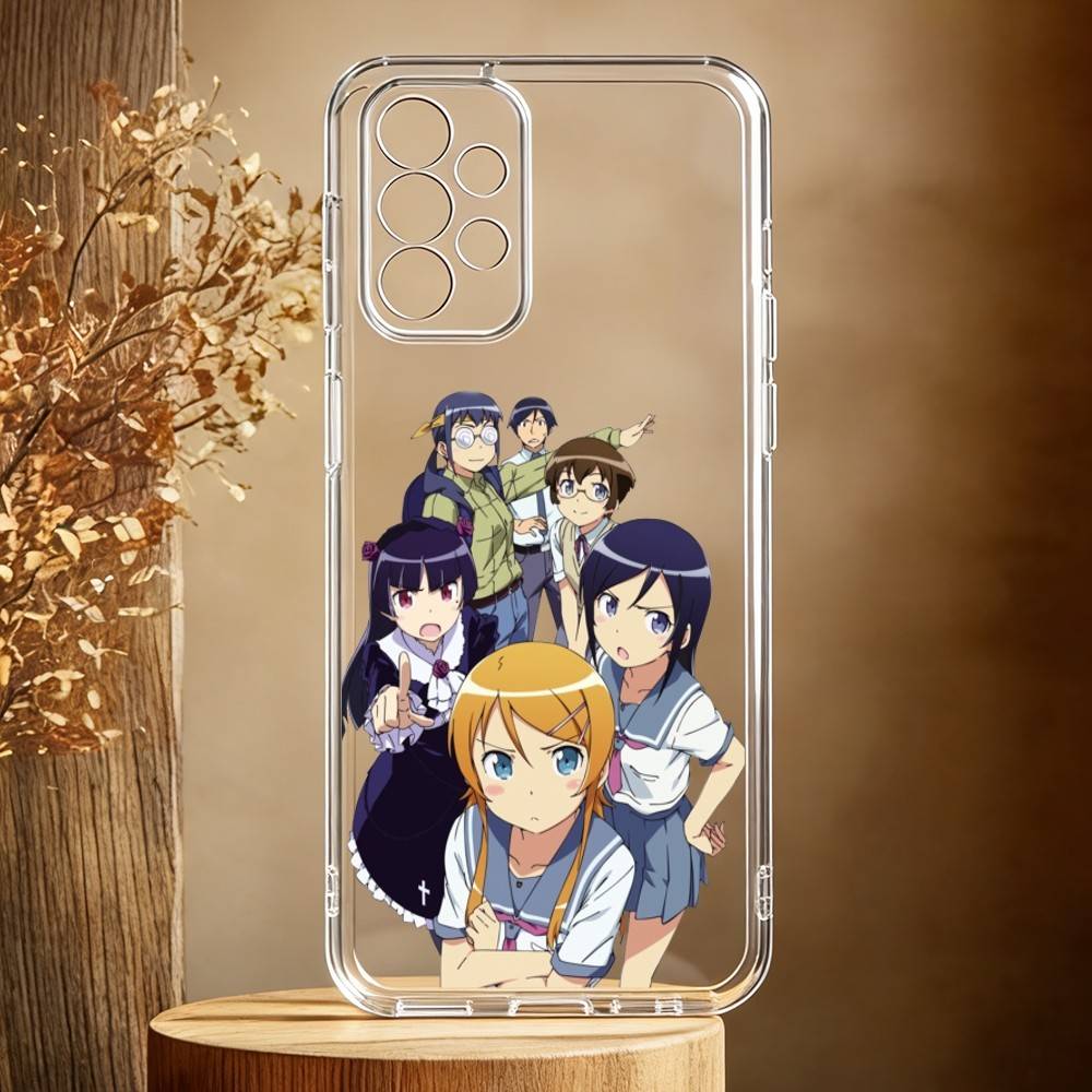 O-Oreimo-MO A-Anime Phone Case For Samsung Galaxy A71,A70,A52,A51,A40,A30 Transparent Cover