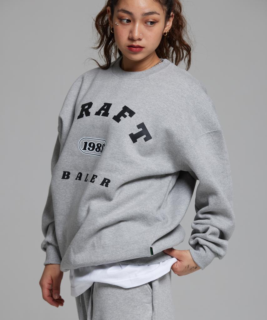 CREAM SODA LAB $198 Худи оверсайз с принтом Arc Baller Серый