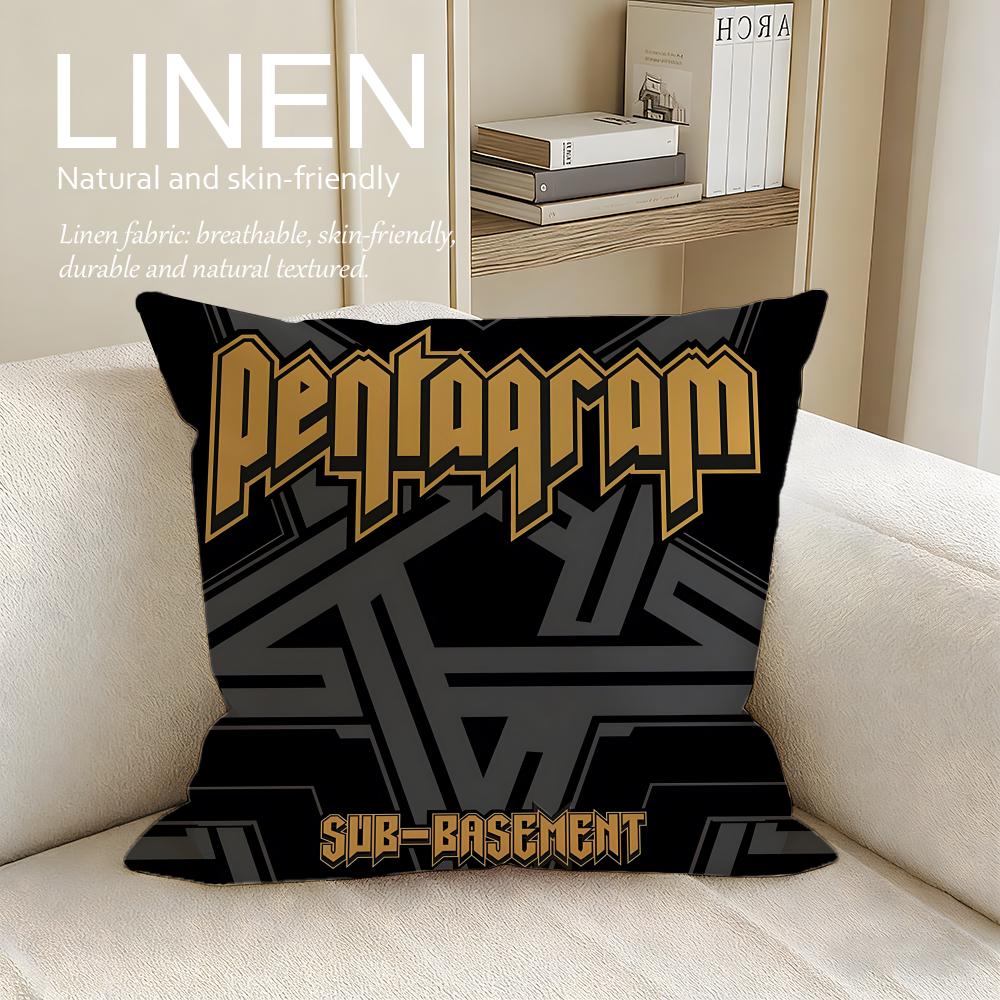 Art Pentagram Cushion Cover Pillowcase Set Pcs x x Breathable Washable Sofa Cushion Cover