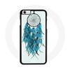 Iphone 5C Case Blue Dream Catcher Beautiful Sleep Softness Tenderness Heart Protection Indian Feather Pastel