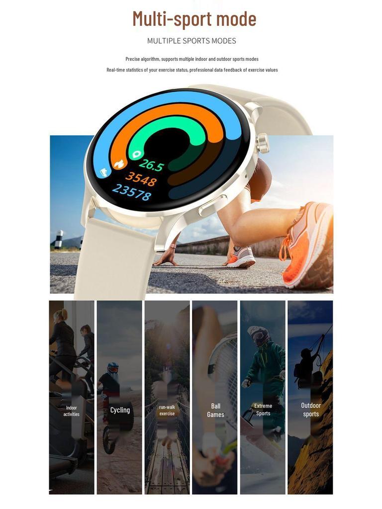 Умный браслет DaiTong: Монитор сердечного ритма, артериального давления, кислорода в крови и сна.