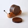 Snail Shape Drink Coaster Set Walnut Wooden Table Insulation Pad Cute Tea Cup Mat Living Room