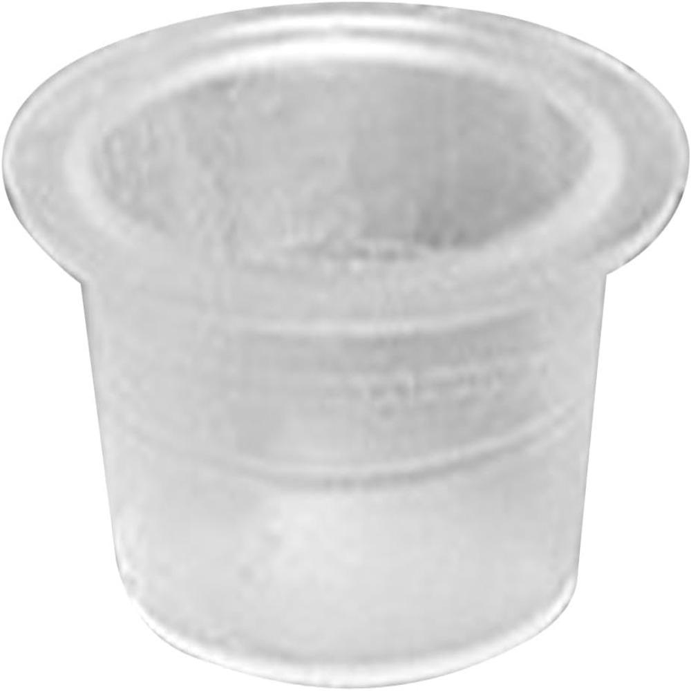 3 Sizes Mixed Pigment Cups Plastic Material Disposable Tattoo Cups For High-Frequency Tasks