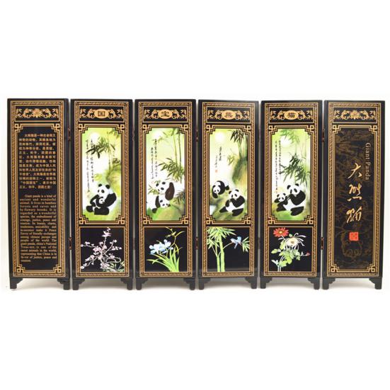 Экран ремесла отличный гладкий край деревянный благословение долговечность узор дизайн лак домашний декор