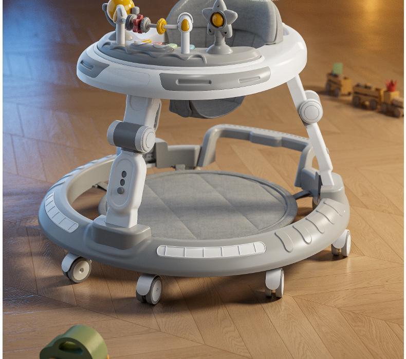 Регулируемая ходунок и стульчик для кормления для детей от 6 месяцев до 3 лет - Функции защиты от переворачивания и Х-образных ног