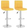 VidaXL Set of 2 Bar Stools, Pub Chair, Bistro Seat, Dining Room Kitchen Living Room Home Interior Furniture, 334246