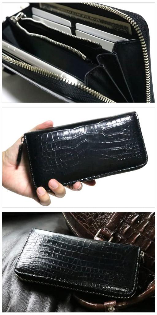 Черный длинный кошелек из крокодиловой кожи, натуральная кожа, натуральная кожа, кошелек из крокодиловой кожи, кошелек из крокодиловой кожи, кошелек из крокодиловой кожи, бренд Croco Round Zipper