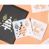 Stamp Album Decorative DIY Craft PaintingTemplate Scrapbooking Merry Christmas Layering Stencils