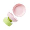Ceramic Cat Food Bowl Cute Flower Shape Large Capacity Neck Spine Protection Raised Pet Food Bowl for Cats Dogs Pets