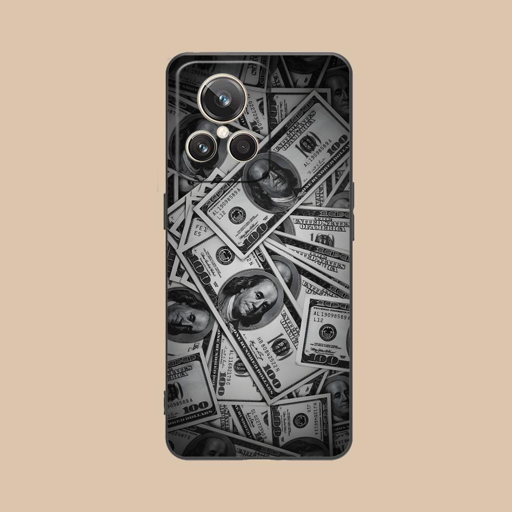 USD Dollar Matte TPU Mobile Phone Case for Realme GT 8 Neo Pro C75 73 71 C67 65 C55 53 C35 31 C20 15 Colorful Cover