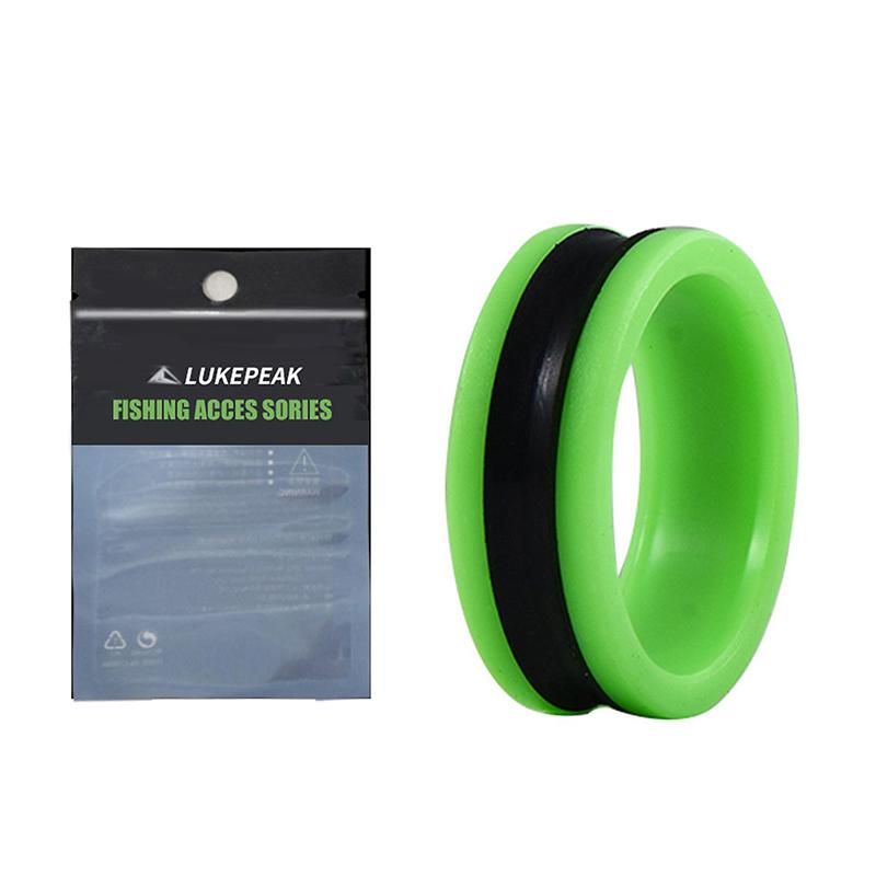 1 шт. Устройство для намотки лески, противоскользящее резиновое кольцо, портативная петля для натяжения лески, инструмент из алюминиевого сплава, рыболовные снасти, рыболовное снаряжение