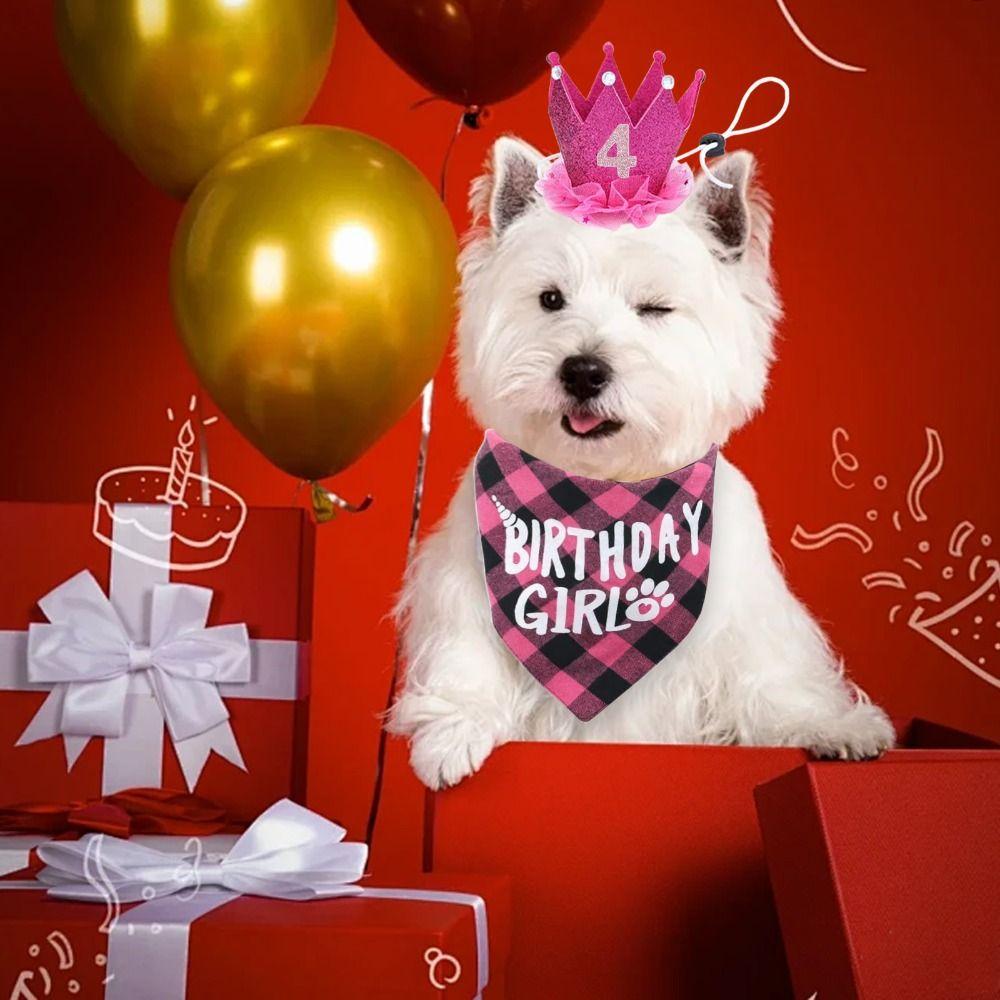 non-woven fabric Dog Birthday  Hat Party Supplies Pets  Pets