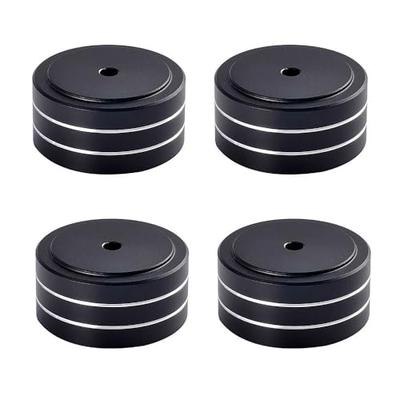 Аудиоизоляторы, 4 шт., Предотвратители обратной связи для динамиков, с противоскользящими кольцами, для домашнего кинотеатра, AV-ресиверов, усилителей и звуковых систем, 40 м