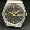 АВТОМАТИЧЕСКИЕ ВИНТАЖНЫЕ МУЖСКИЕ ЧАСЫ ORIENT CRYSTAL ЯПОНИЯ ЧЕРНЫЙ ЦВЕТ ЦИФЕРБЛАТ a707757-1