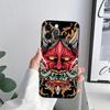 Samurai Hannya Mask Tattoo Phone Case for iPhone 11 15 Pro Max Case Coque 14 Plus 13 Pro 12 11 X S XR 7 8 SE 2020 TPU Soft Cover