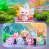 Nine-Tailed Fox Fairy Anime Blind Box Desktop Ornament - National Style Holiday Gift