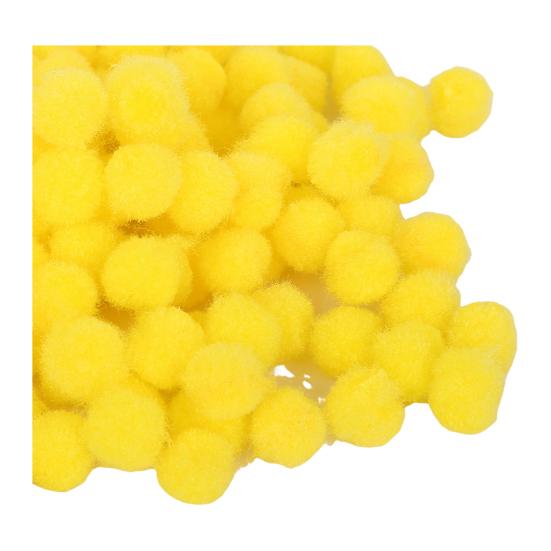 300 шт. помпонов для рукоделия 10 мм пушистые фетровые шарики однотонные пушистые помпоны для кукол гирлянда DIY поделки украшения