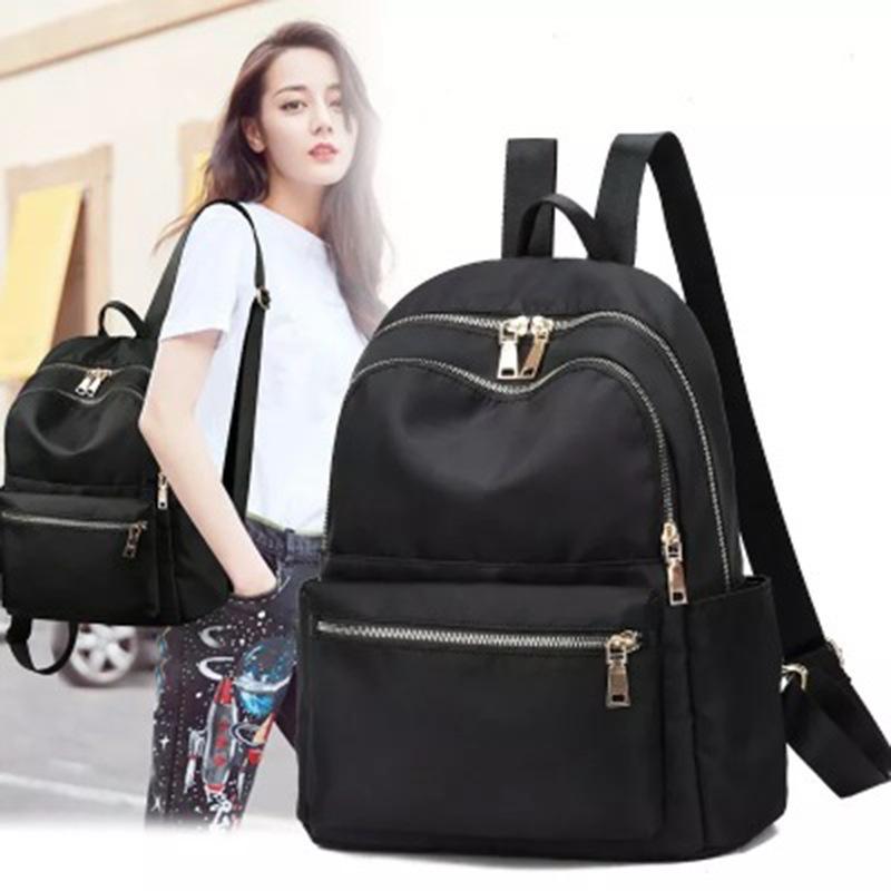 2025 New Trend Women's Oxford Cloth Shoulder Women's Bag Versatile School Bag Large Capacity Leisure Travel Student Bag Women