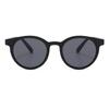 Children'S Fashionable Plastic Round Frame Sunglasses 9021 Ocean Film Running Rivers And Lakes Sunglasses Trendy Glasses
