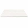 VidaXL Dessus de table blanc 80x80x2,5 cm bois de pin massif 824391