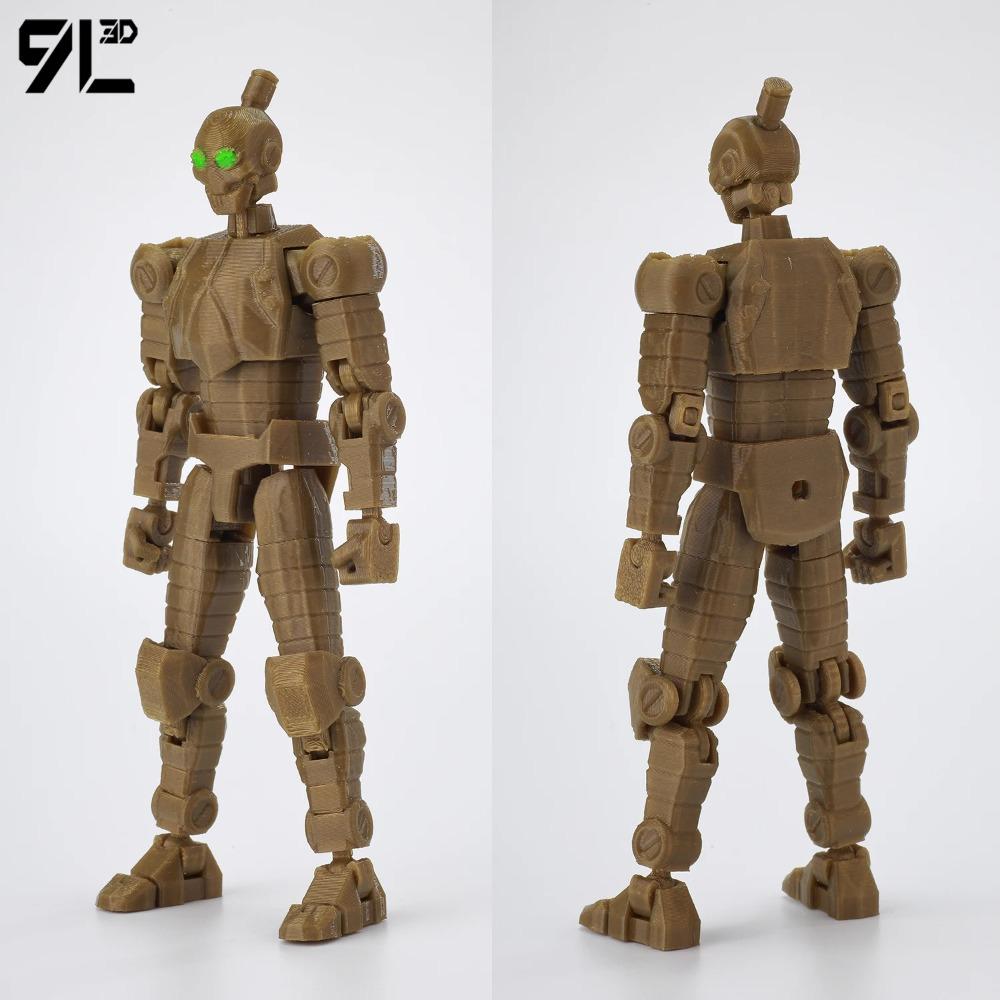 9L3D Dummy13 Lucky13 Непобедимый Мальчик Предательство Аниме Многосуставные Механические Конечности Фигурки Действия Молодежь Титан13 Боевые Игрушки Подарки