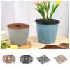 Cuttable Flower Pot Cover Round/Square Plant Protection Mesh Universal Plant Pot Guards Garden