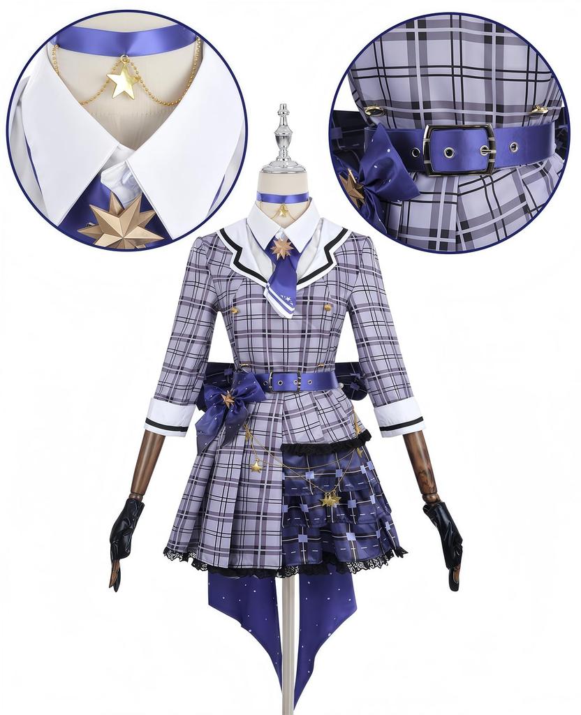 VTuber Cosplay Hoshimachi Suisei Cosplay Costume VTuber Cosplay Hoshimachi Suisei Cosplay Costume Virtual YouTuber VTuber Cosplay Hololive [NOKIJP]