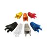 RJ45 CAT6 CAT5e Адаптер Колпачок Ethernet Сетевой Кабель Разъемы Штекеры RJ45 Колпачки Cat 5 CAT6 Защитный Чехол Разноцветный