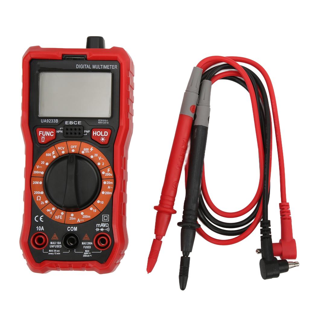 UA9233B Multimeter Intelligent High Accuracy Fully Automatic Industrial Burn Proof Drop Proof Voltmeter