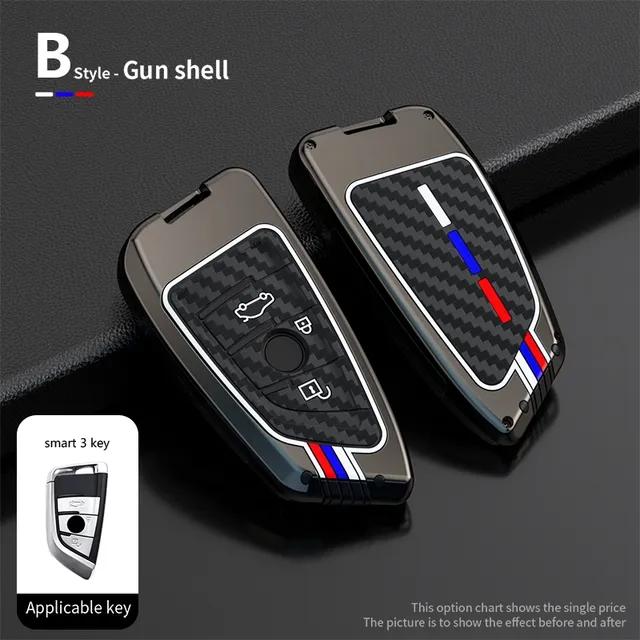 Чехол для ключей из цинкового сплава для BMW X1 X3 X4 X5 F15 X6 F16 G30 7 серии G11 F48 F39 520 525 F30 118i 218i 320i автомобильные аксессуары