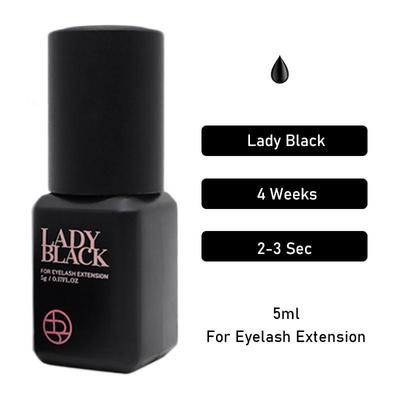 Клей Lady Black для наращивания ресниц, клей 2-3 секунды