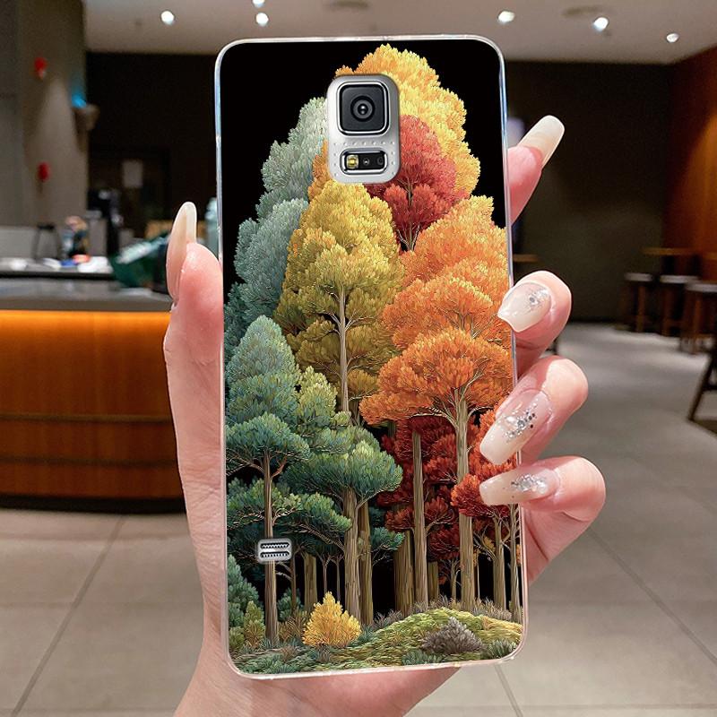 Casing For Samsung Galaxy Note 4 Note 3 Luxury Dragon Cute Cool Boys Girls Soft silicone Phone Case Back Cover Transparent Shell