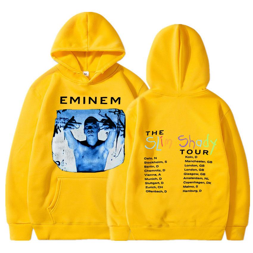 Eminem Anger Management Tour 2002 Hoodie Vintage Harajuku Funny Rick Sweatshirts Long Sleeve Unisex Pullover Fashion