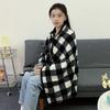 Lady Multifunction Doublelayer Tartan Plaid Blanket Scarf Wrap Shawl Keep Warm