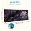 Gothic Raven Moonlit Night Mouse Pad Fiber Floral Black Branch Office Gaming Mystical Desk Accessory Desk Mat Extended Pad