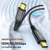 Apple 15 Type-C Cable: Full-Function, 20Gbps Transfer, PD100W Fast Charging, iPhone15 Screen Projection
