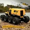 Радиоуправляемая машина 8x8 8WD Внедорожный амфибийный трюковой автомобиль 8-колесный скоростной гоночный грузовик Водонепроницаемый краулер 2.4G Машинки на радиоуправлении Игрушки